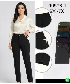 Spodnie Damskie,size 2xl-7xl,Paczka 12szt,mix kolor