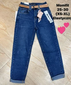 Jeansy Damskie,size xs-xl,Paczka 12szt,1kolor