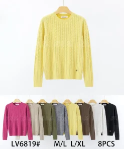 Swetry Damskie ,Size m/l-xl/2xl,paczka 8szt, mix kolor