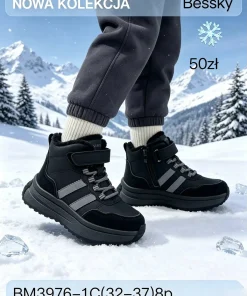 Buty Botki DZIECIĘCE (32-37 8par)