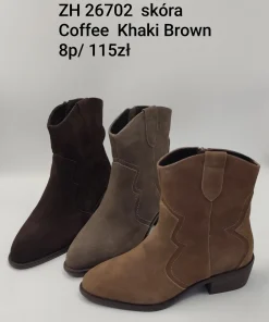 Buty Botki DAMSKIE 36-41 8par)