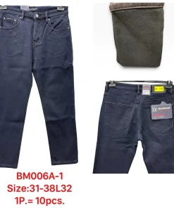 Spodnie JEANSOWE MĘSKA ,Size 31-38,paczka 10szt, 1kolor