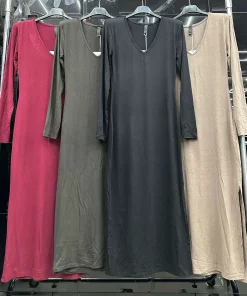 Sukienki Damskie WŁOSKA,Size uni,paczka 6szt, mix kolor