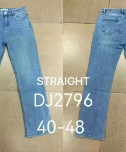 Jeansy Damskie,size 40-48,Paczka 10szt,1kolor