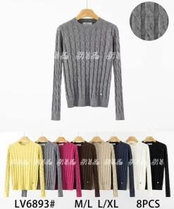 Swetry Damskie ,Size m/l-l/xl,paczka 8szt, mix kolor