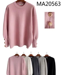 Swetry Damskie,size 3xl-4xl,Paczka 12szt ,mix kolor