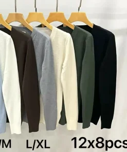 Swetry damskie,size s/m-l/xl,paczka 8szt,mix kolor