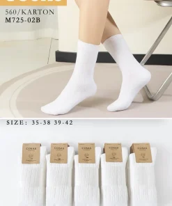 Skarpety Damskie,size 35-42,Paczka 40szt ,1 kolor