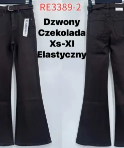 Jeansy Damskie,size xs-xl,paczka 12szt,1kolor