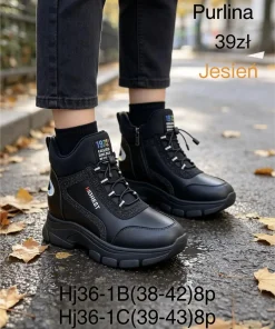 Buty Sportowe DAMSKIE (39-43, 8par)