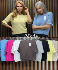 Swetry Damskie ,Size uni ,paczka 6szt, mix kolor