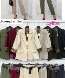 Komplety Damskie WŁOSKA,Size uni,paczka 6szt, mix kolor