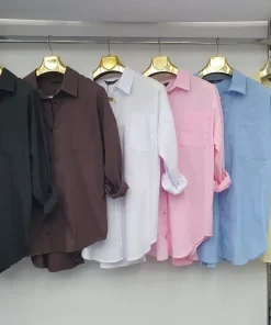 Koszule Damskie,size s-2xl,paczka 5szt,1kolor