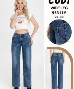 Jeansy Damskie,size 25-30,Paczka 12szt,1kolor
