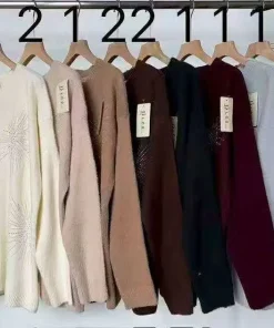 Swetry Damskie, size m/l-xl/2xl,paczka 12szt,mix kolor
