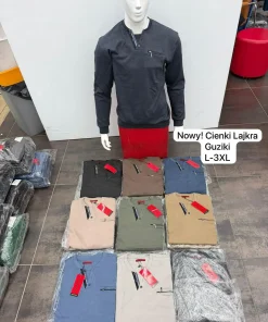 Bluzy MĘSKA ,size m-2xl,paczka 12szt,mix kolor