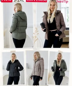 Kurtki Damskie,size s-2xl,paczka 5szt,1kolor