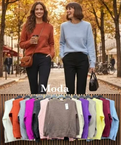 Swetry Damskie ,Size uni,paczka 6szt, mix kolor