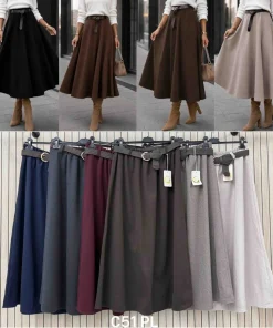 Spódnica Damskie WŁOSKA,Size uni,paczka 6szt, mix kolor
