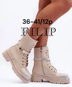 Buty Botki DAMSKIE 36-41 12par)