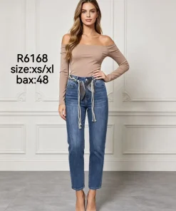 Jeansy damskie ,size xs-xl,Paczka 12szt ,1kolor