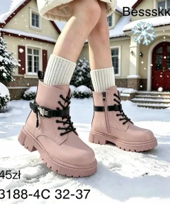 Buty Botki DZIECIĘCE (32-37, 8par)