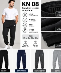 Spodnie MĘSKIE,size m-3xl,paczka 12szt,mix kolor