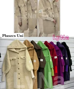 Kurtki Damskie WŁOSKA,Size uni,paczka 6szt, mix kolor
