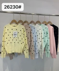 Swetry Damskie,size uni,Paczka 6szt ,mix kolor
