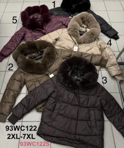 Kurtki Damskie ,Size m-4xl,paczka 6szt, 1kolor
