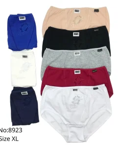 Majtki Damskie, size xl,paczka 24szt,mix kolor