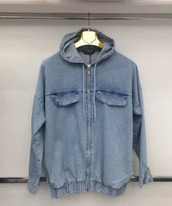 Kurtki Jeansowe Damskie,size s-2xl,Paczka 5szt,1kolor