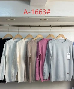 Swetry Damskie ,Size m/l-xl/2xl,paczka 10szt, mix kolor