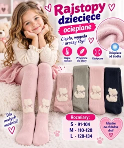 Rajstopy DZIECIĘCA,size 91-134,paczka 24szt,mix kolor