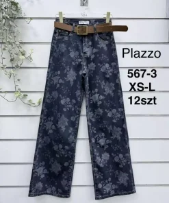 Jeansy Damskie,size xs-l,Paczka 12szt,1kolor
