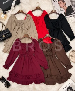 Sukienki Damskie,size uni,paczka 6szt, mix kolor