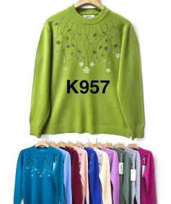 Swetry damskie,size m/l-xl/2xl,Paczka 10szt,mix kolor