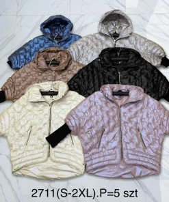 Kurtki damskie,size s-2xl,Paczka 5szt ,1kolor