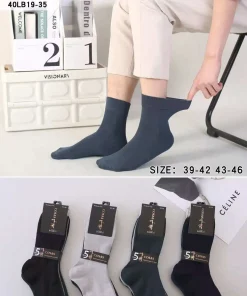 Skarpety MĘSKIE,size 39-46,Paczka 40szt ,mix kolor