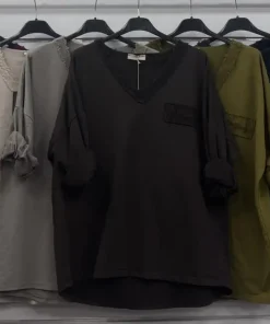 Bluzy damskie,size uni,paczka 6szt,mix kolor