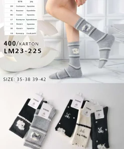 Skarpety Damskie,size 35-42,Paczka 40szt,mix kolor