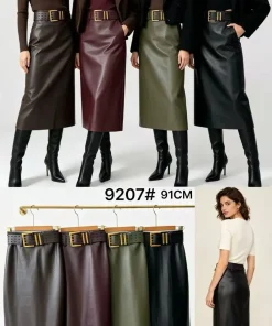 Spódnica długa Damskie,size s-l,paczka 12szt,mix kolor