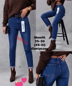 Jeansy Damskie,size xs-xl,paczka 12szt,1kolor