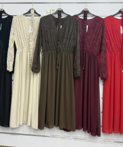 Sukienki Damskie WŁOSKA,Size uni,paczka 6szt, mix kolor