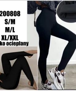 Leginsy Damskie, size s/m-xl/2xl,paczka 12szt,1kolor