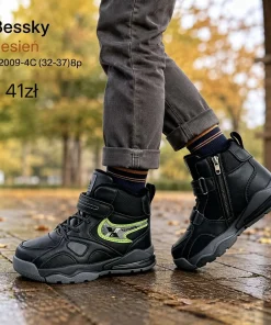Buty Botki DZIECIĘCE 32-37 8par)