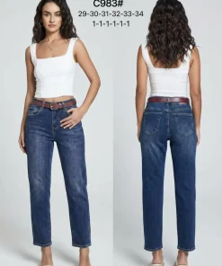 Jeansy Damskie,size 29-34,Paczka 12szt ,1 kolor