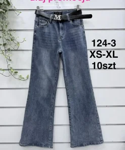 Jeansy Damskie,size xs-xl,paczka 10szt,1kolor