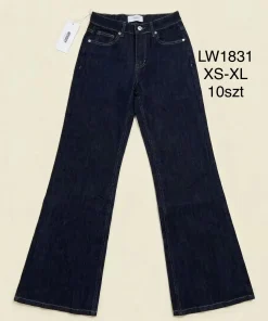 Jeansy Damskie,size xs-xl,paczka 10szt,1kolor