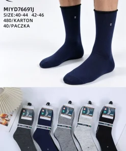 Skarpety MĘSKIE,size 40-46,Paczka 40szt,mix kolor